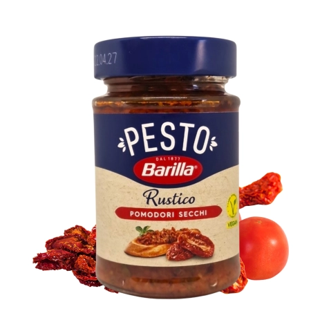 Barilla Pesto Rustico Pomodori Secchi z Suszonymi Pomidorami 200 g